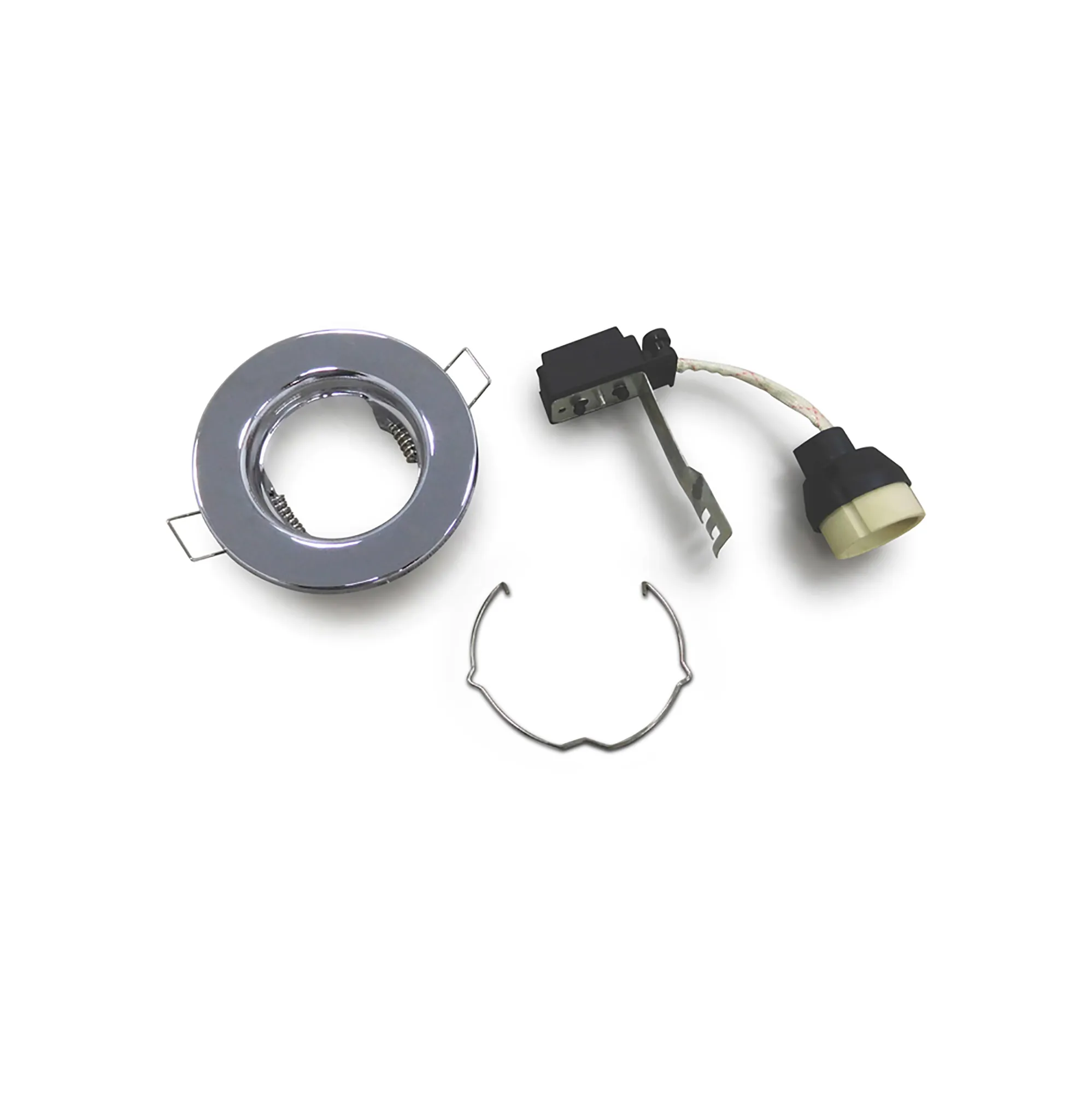 Hudson GU10 Fixed Downlight, Cut Out 60mm Polished Chrome D0036  Deco Hudson